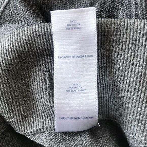 Ivivva Breathe Love Flow Crop Seamless Leggings Lululemon Girls Size 12 Ruched - Picture 11 of 12